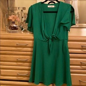 Tie knot short dress